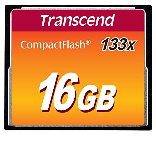 Transcend compact flash 16gb - flash,