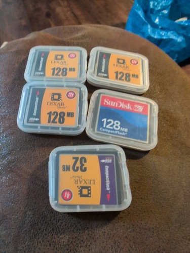 Lot compact flash cards - lot,