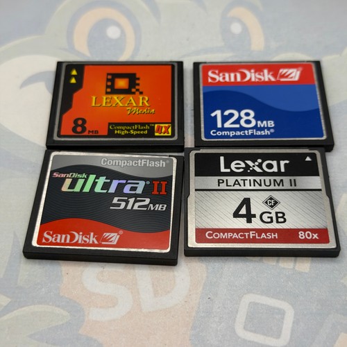 Lot compact flash - compact,