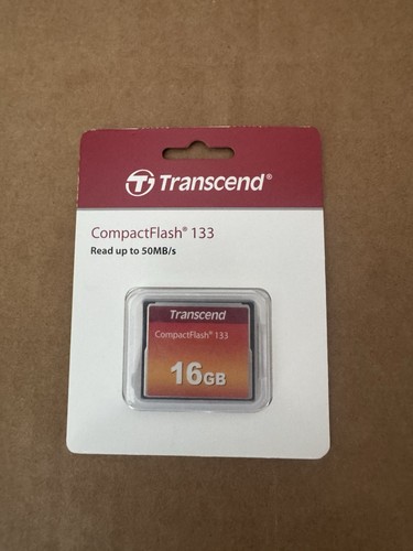 Transcend compact flash 16gb - transcend,