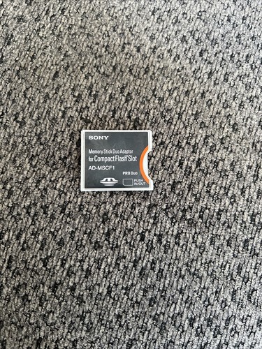 Sony mscf1 memory - ad-mscf1, duo