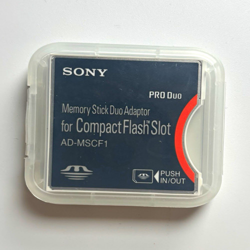 Sony mscf1 card adapter - card,