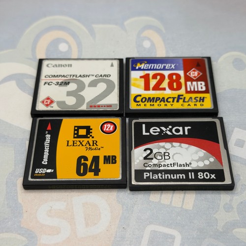 Lot compact flash - of, 4