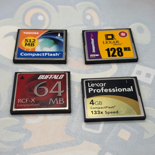 Lot compact flash - of,