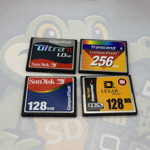 Lot compact flash - 4,