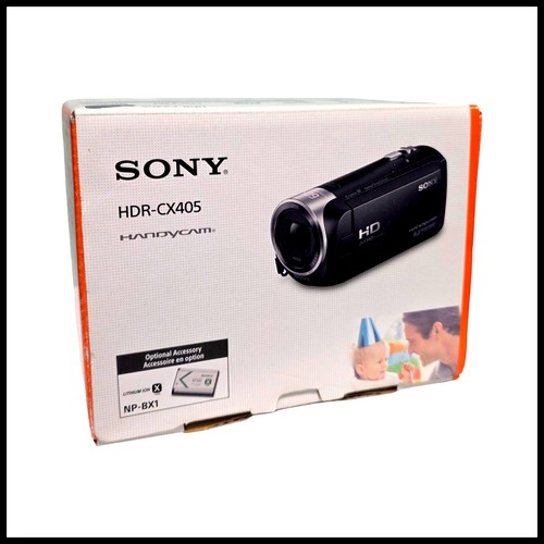 Sony hdr cx405 - sony, flash
