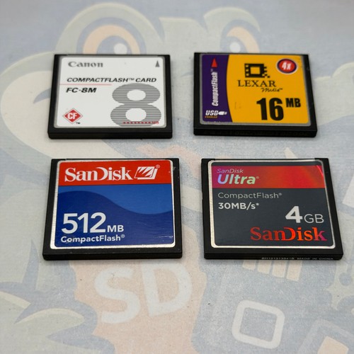 Lot compact flash - of,