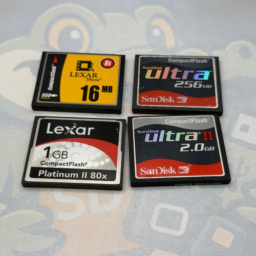 Lot compact flash - of,