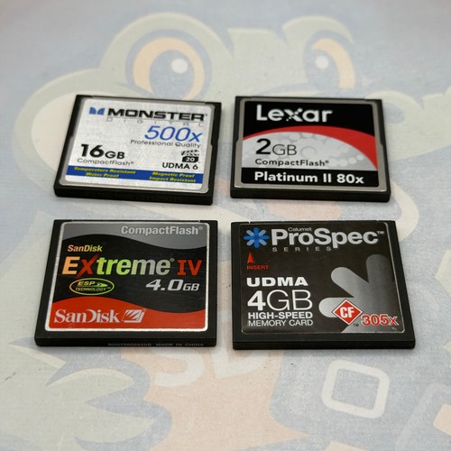 Lot compact flash - of,